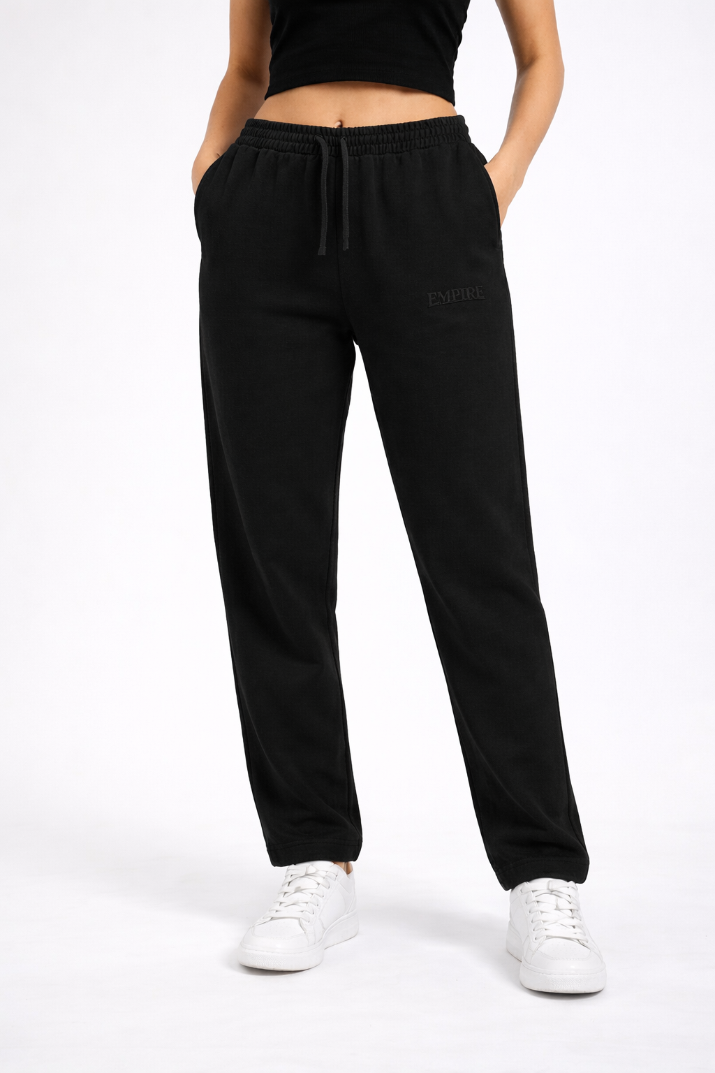 Vintage Washed Drawstring Sweatpants