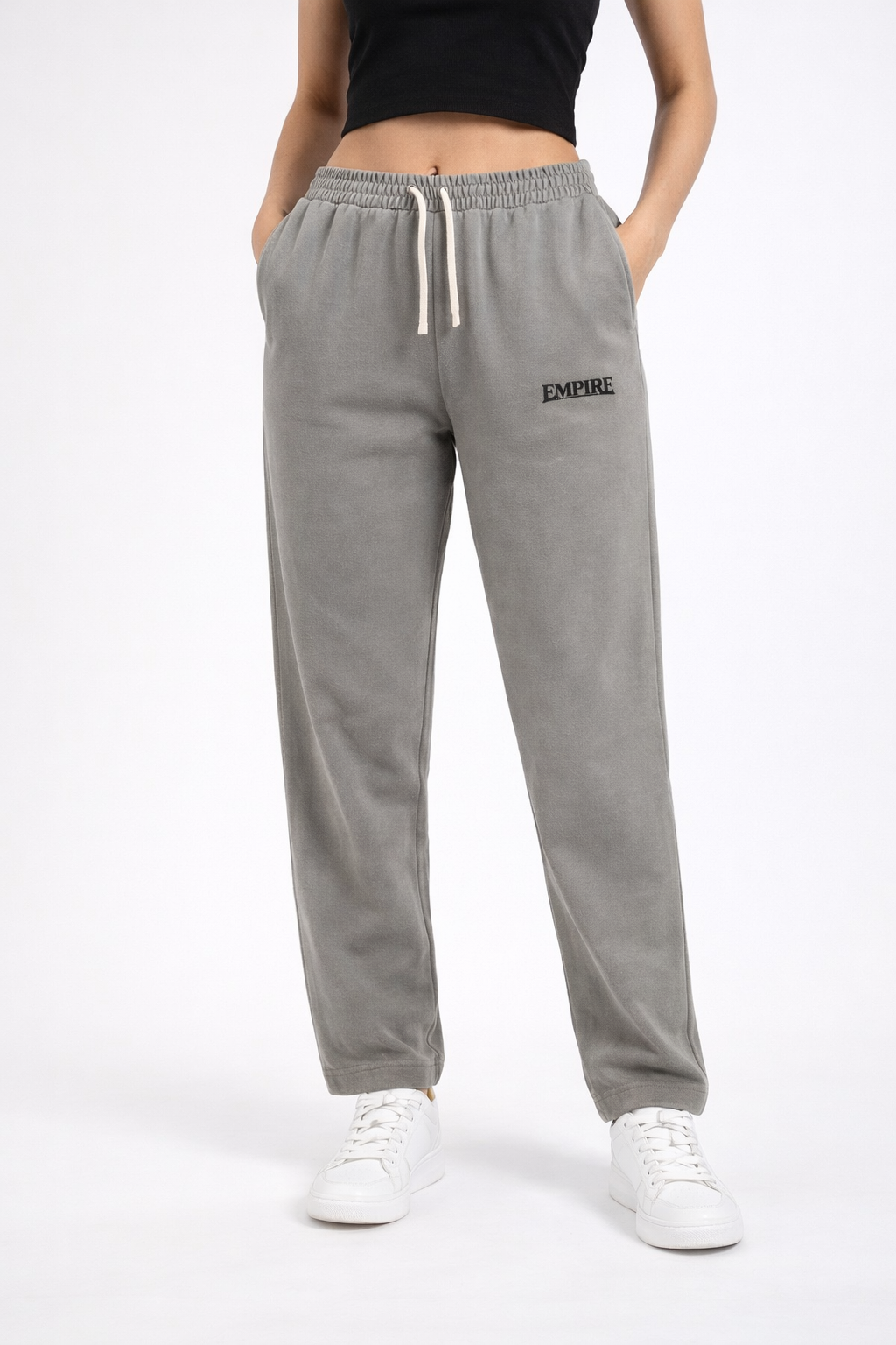 Vintage Washed Drawstring Sweatpants